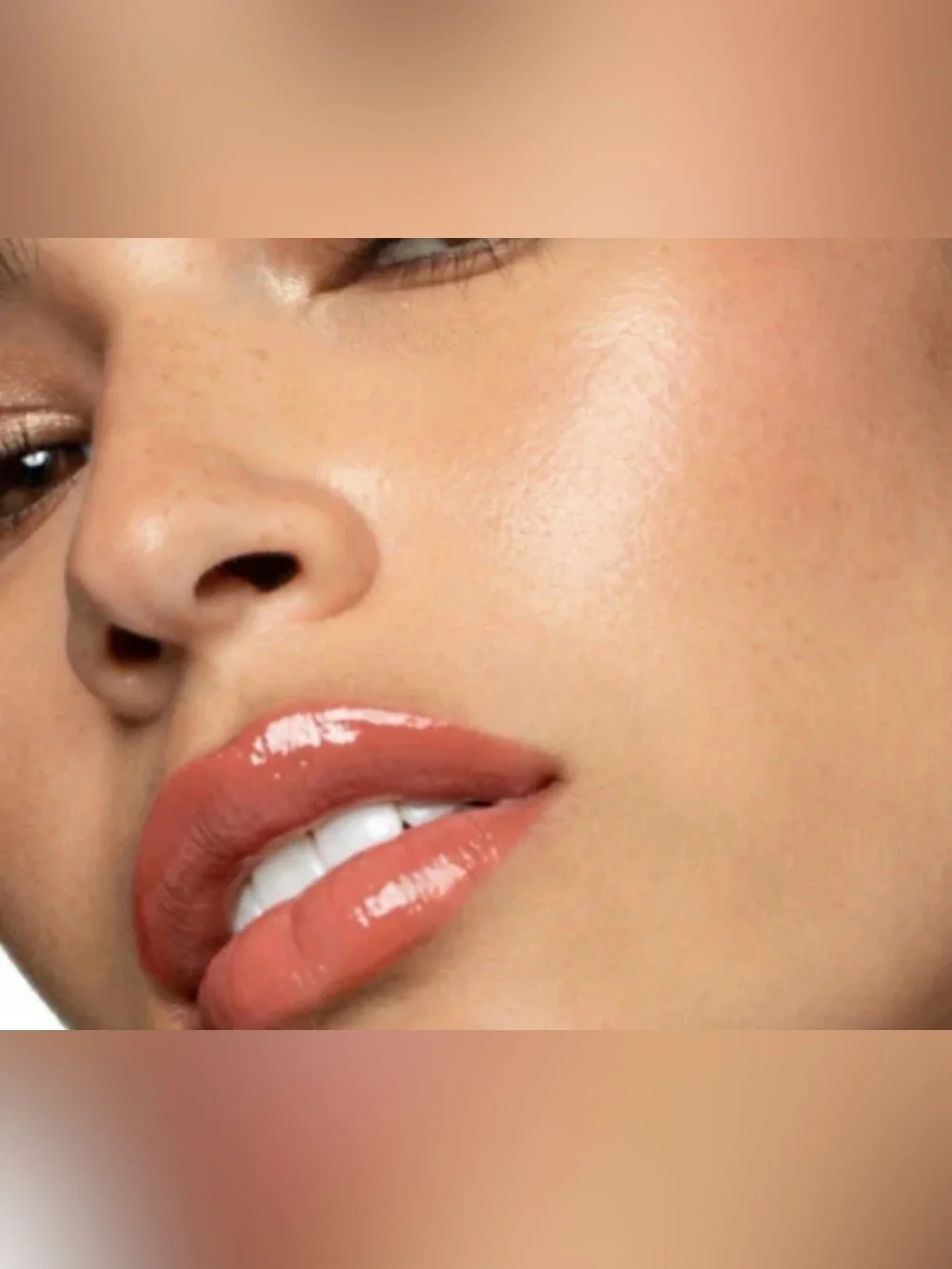 Buxom Plump Shot Lip Gloss Koral Kiss Sheer Tint Plumper Serum Collagen-Infused